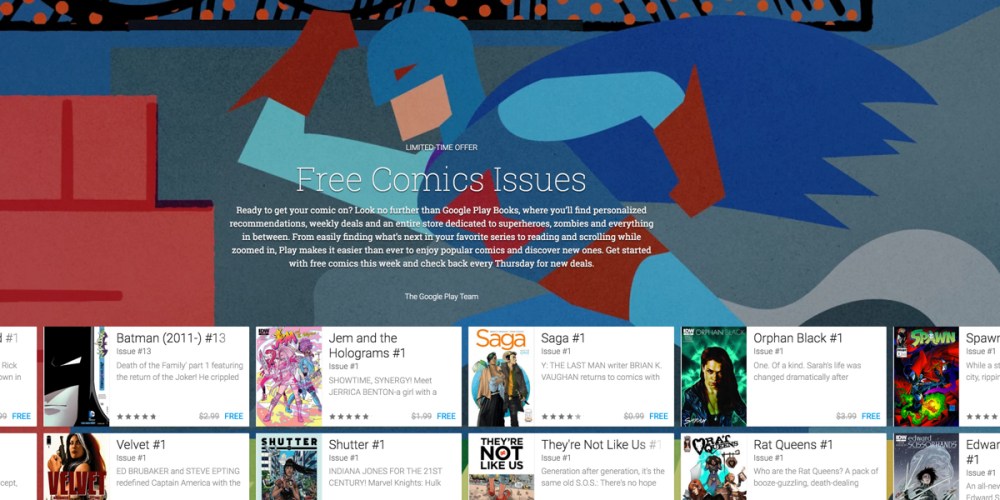 Free comics on Google Play