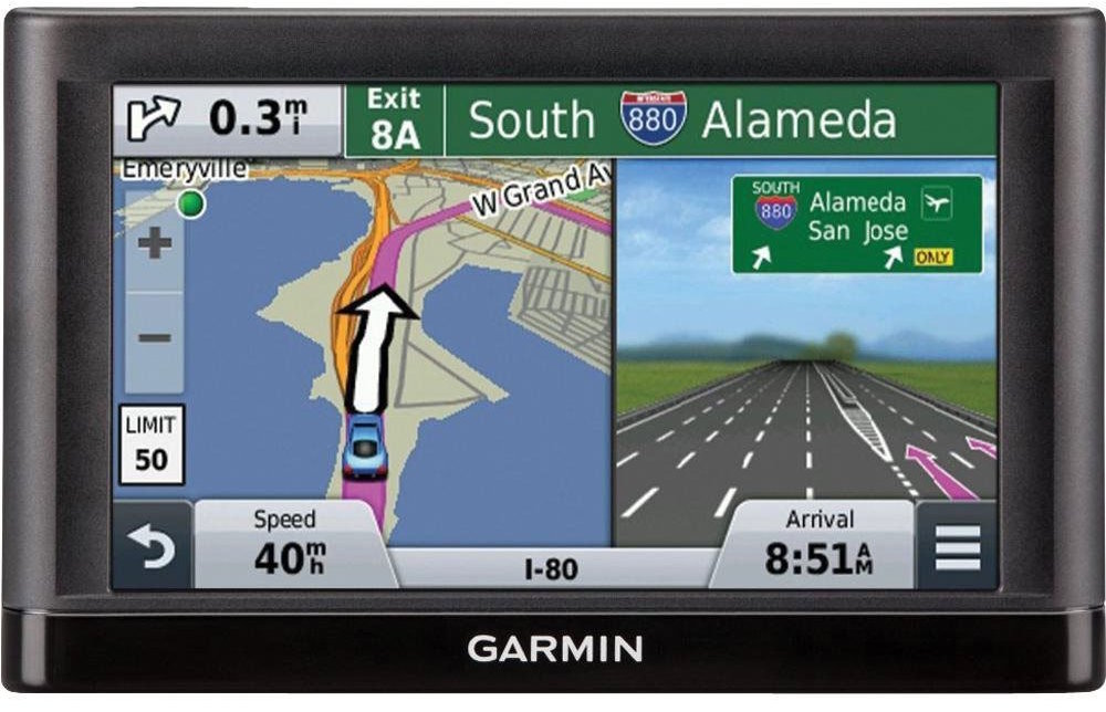 Garmin nüvi 55LM GPS Navigator System with Spoken Turn-By-Turn Directions, Preloaded Maps and Speed Limit Displays