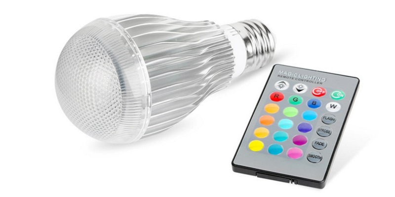 Magik Color Changing LED Light Bulb with Remote Control