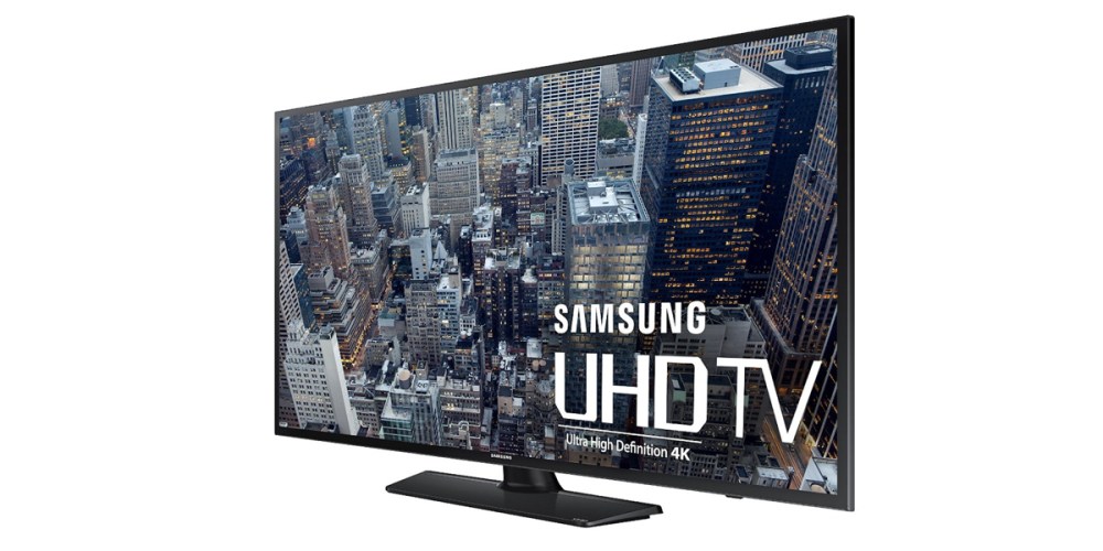 Samsung (UN55JU6400) 55%22 Class 4K UHD Smart HDTV with Wi-Fi