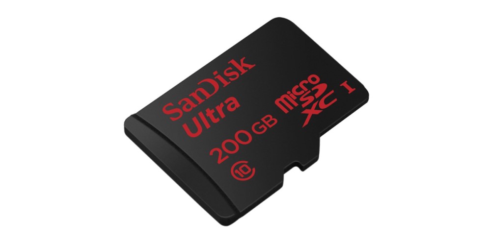 SanDisk Ultra microSDXC UHS-1 Memory Card - 200GB, Class 10, Adapter