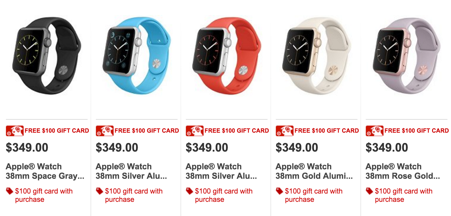 Black Friday Target Apple Watch effective prices start at 232 thanks