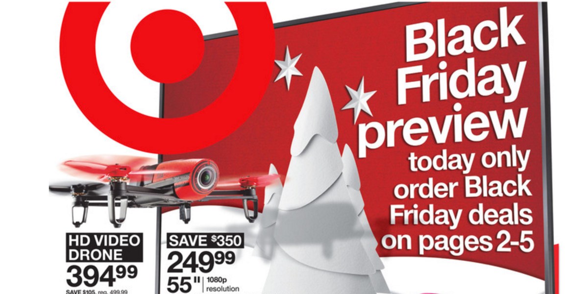 Target previews its top Black Friday deals, launches surprise oneday