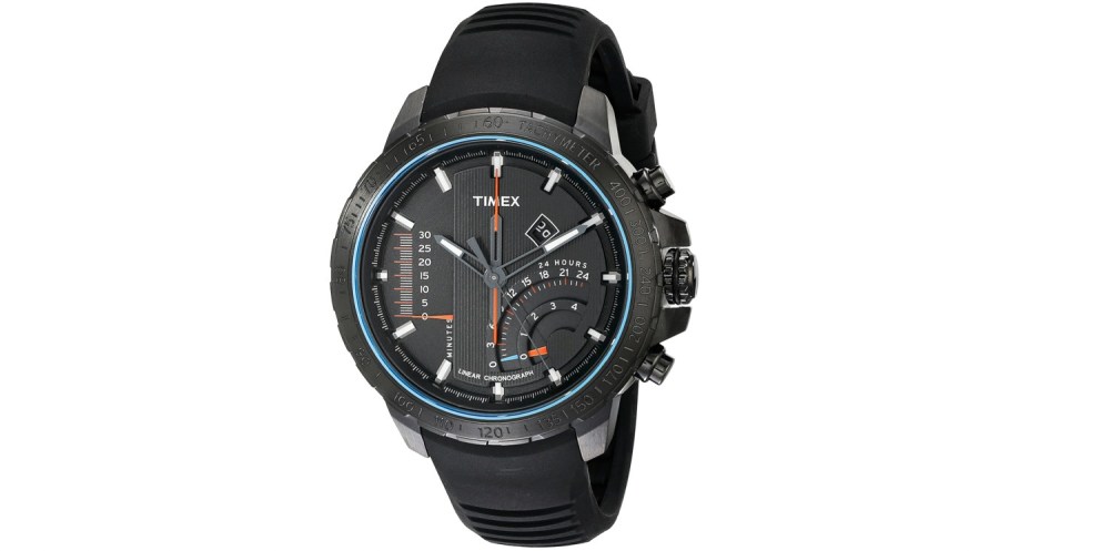 Timex Men's T2P272DH Intelligent Stainless Steel Watch