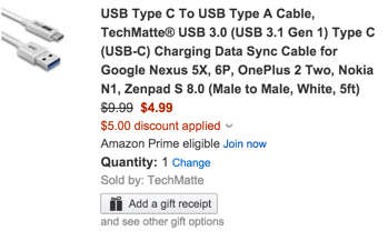 usb type c cable discount