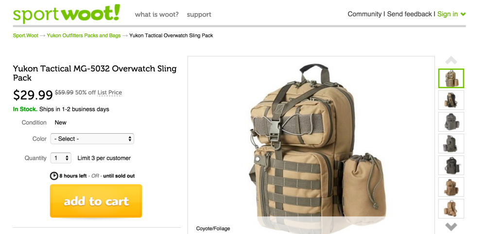 Yukon Tactical MG-5032 Overwatch Sling Pack-sale-02