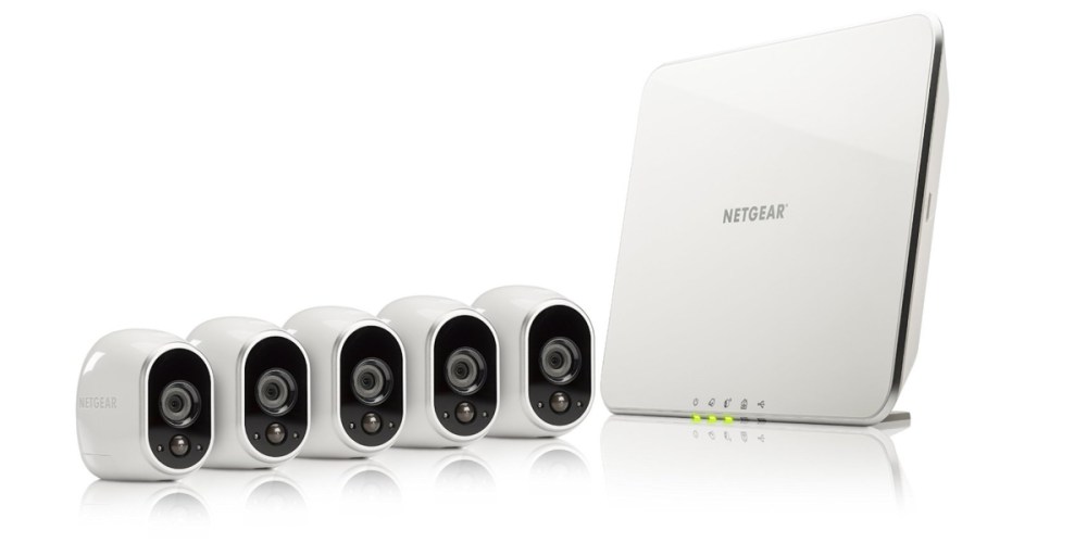 Arlo Smart Home Security Camera System - Five-Camera Bundle