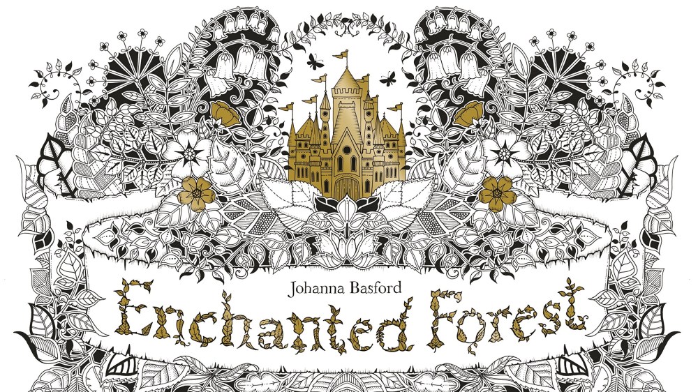 Enchanted Forest An Inky Quest Coloring Book