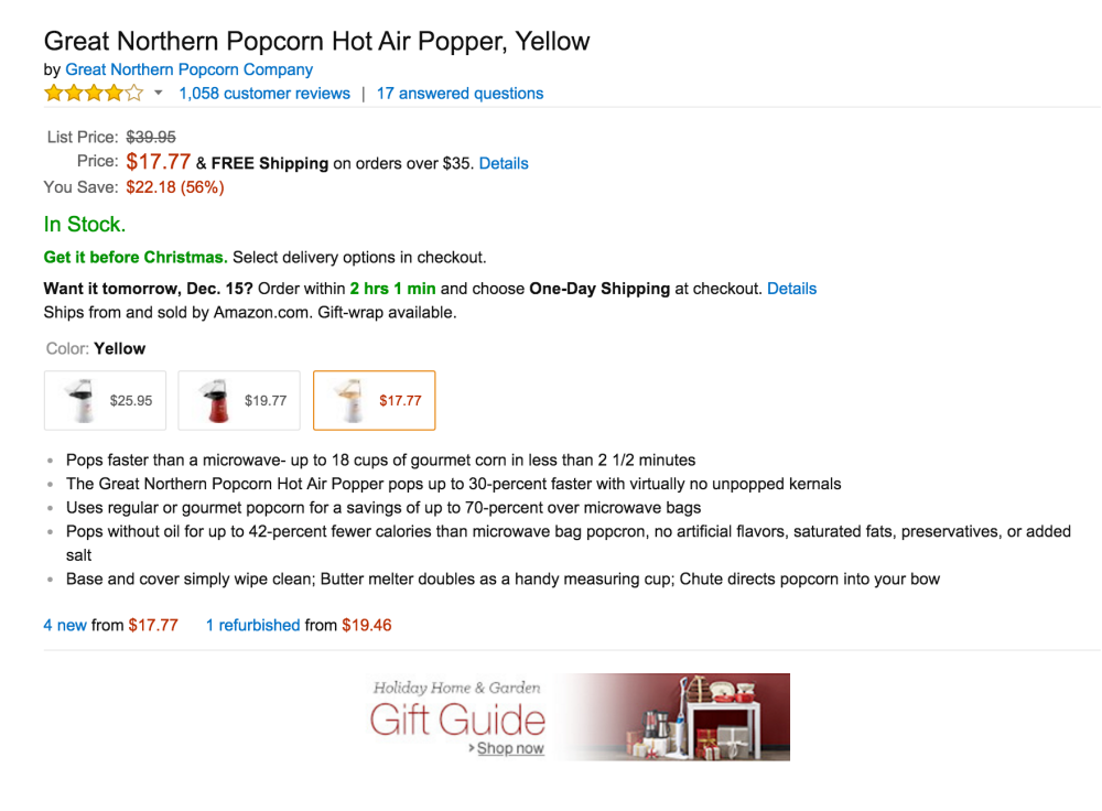 Great Northern Popcorn Hot Air Popper-sale-02