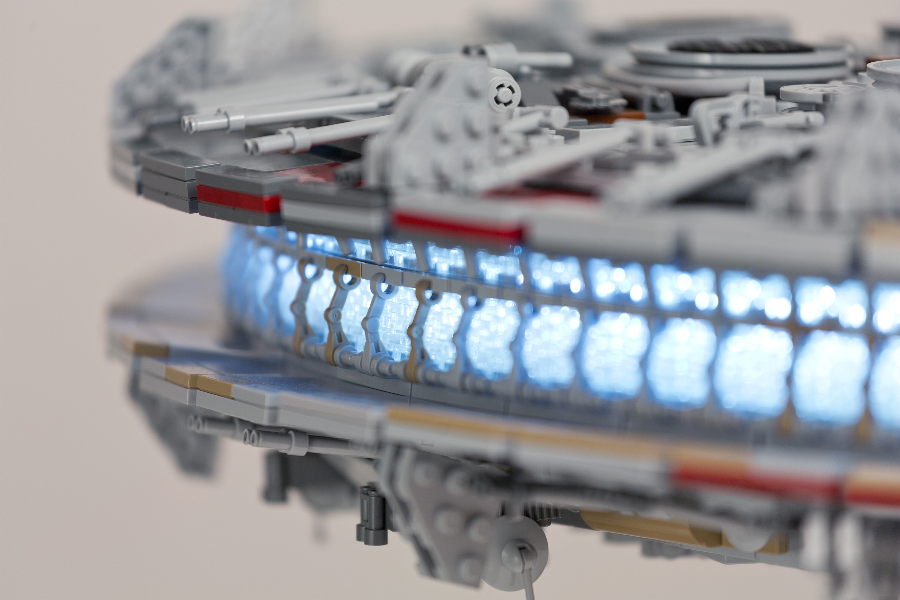 This astonishingly detailed LEGO Millennium Falcon took 7,500 pieces and over a year to build 