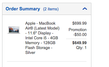 MacBook Air sale
