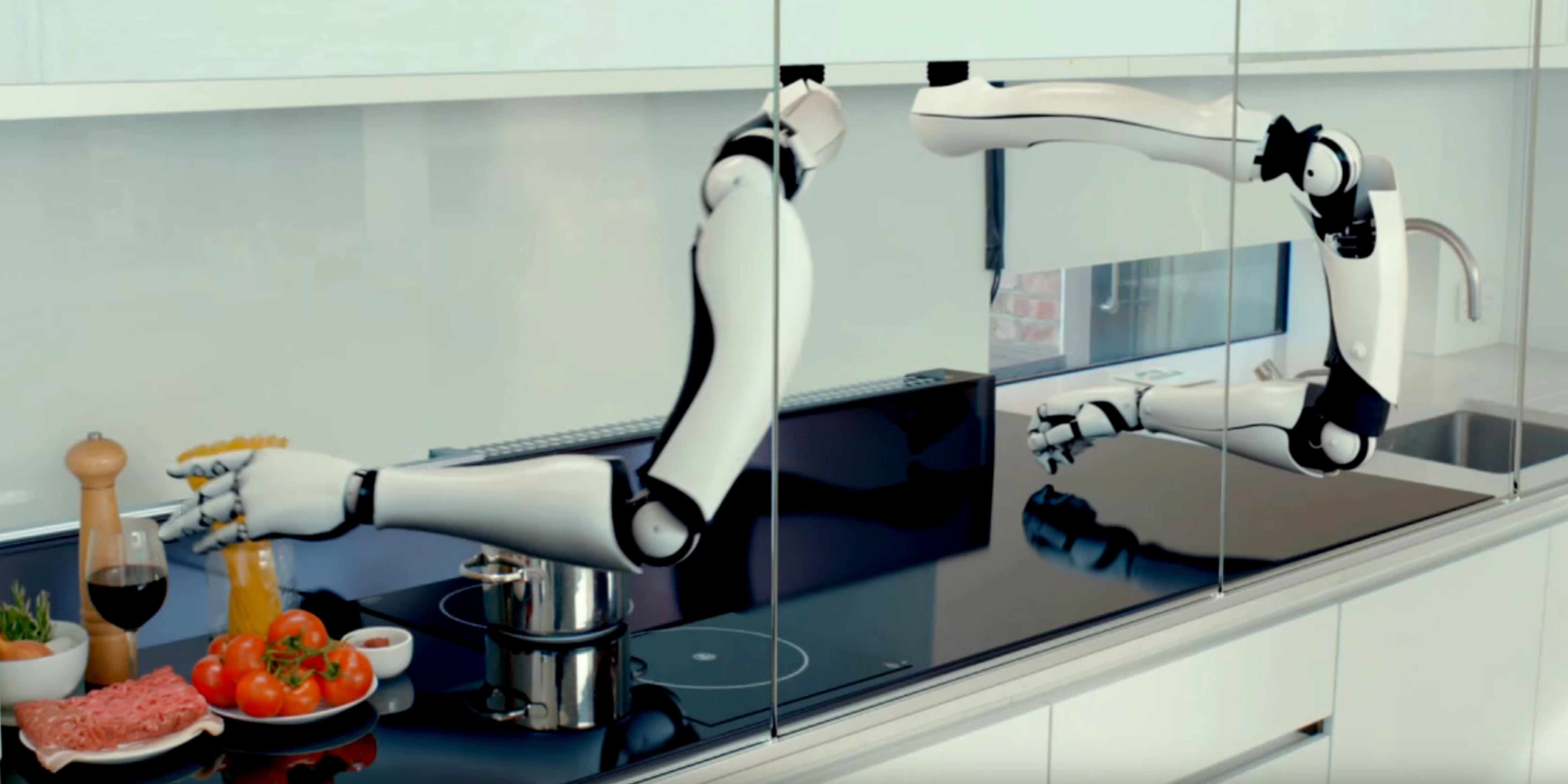 The Future Is Almost Here With Moley S Robotic Kitchen That Prepares   Moley Robot Cook 