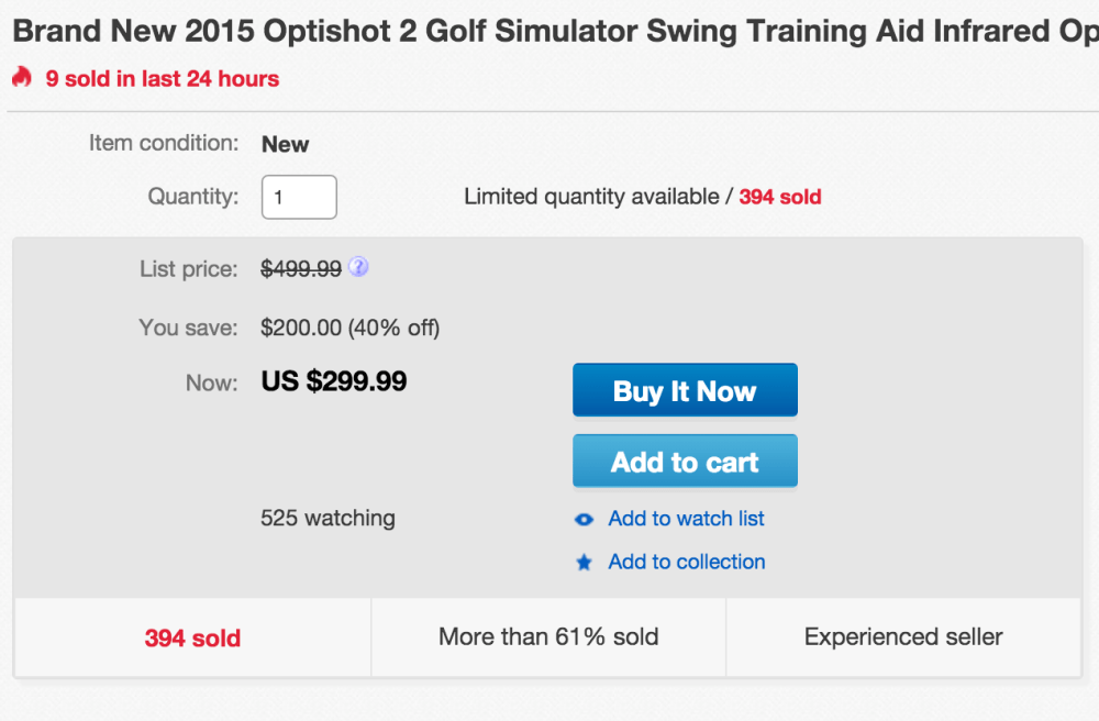 OptiShot 2 Golf Simulator Swing Training Aid-sale-02