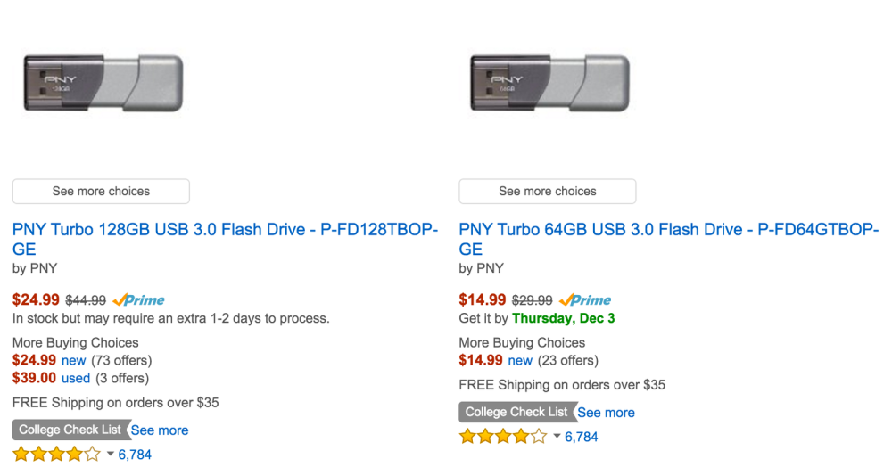PNY Flash drives sale