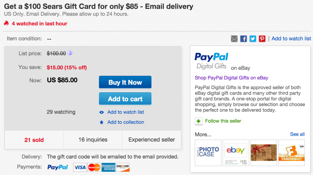 sears-paypal-gift-card-deal