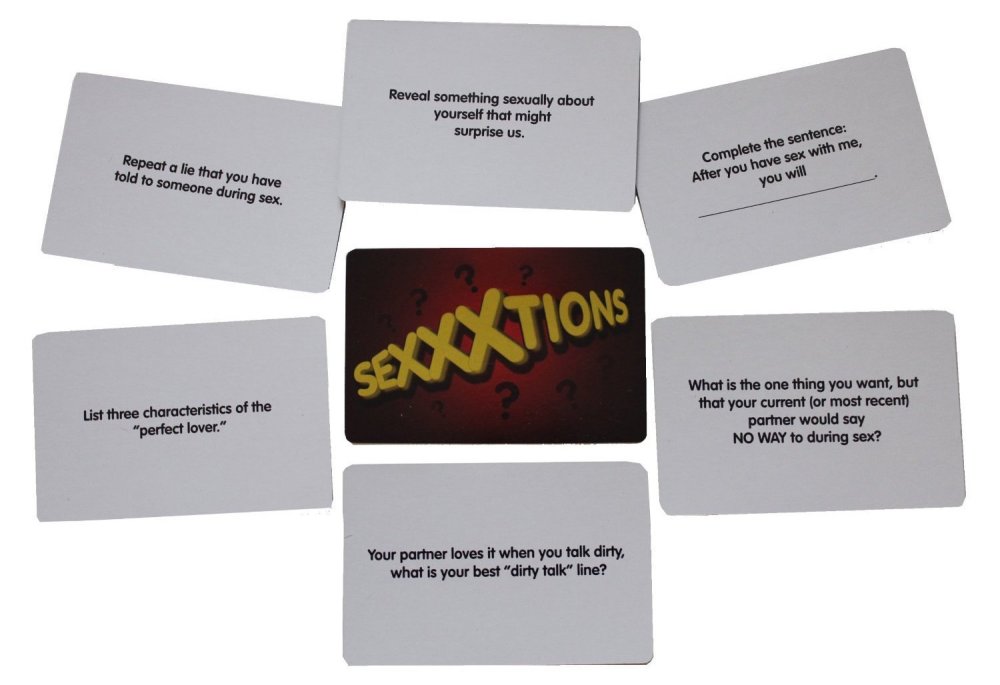 SEXXXtions Adult Party Game