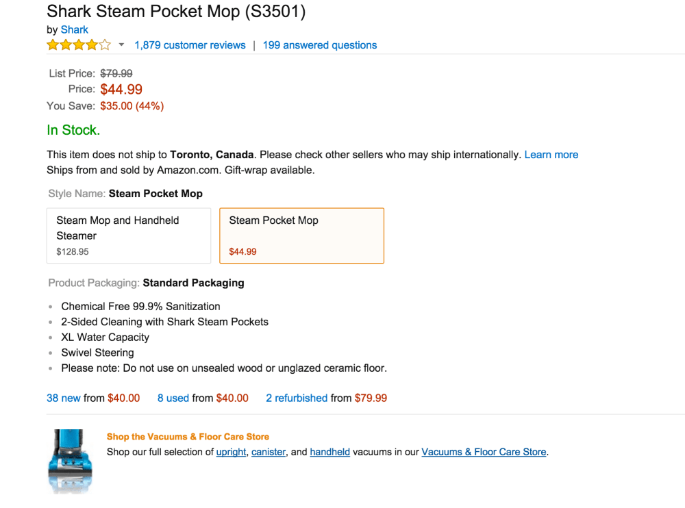 Shark Steam Pocket Mop (S3501)-sale-02