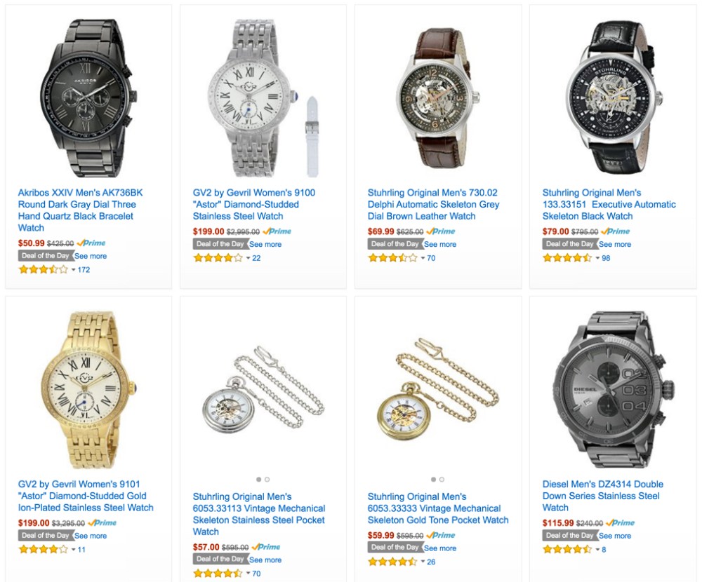 Top Watch Brands at the Lowest Prices of the Season
