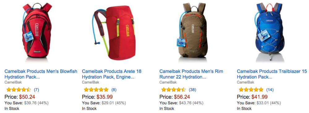 CamelBak Hydration Packs Amazon