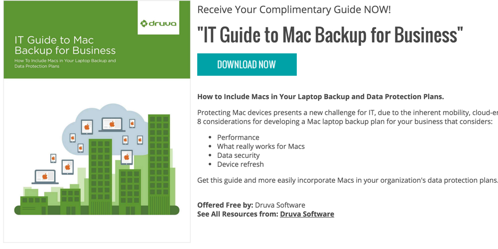 IT Guide to Mac Backup for Business