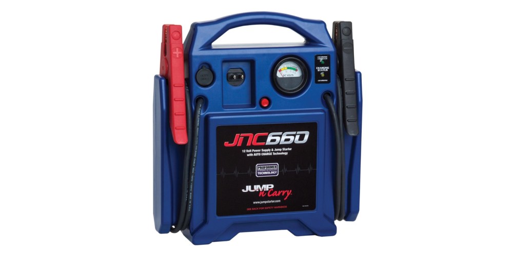 Jump-N-Carry JNC660C 1700 Peak Amp 12-Volt Jump Starter (CEC Compliant)