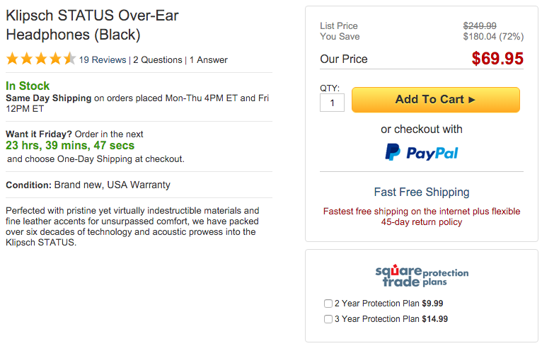 klipsch-status-over-ear-black-deal