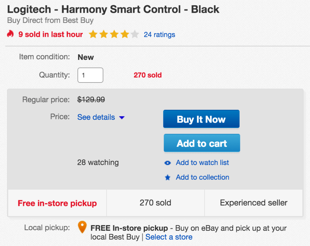 logitech-smart-control-ebay-deal