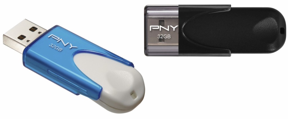 PNY Attaché 4 32GB USB 2.0 Flash Drive
