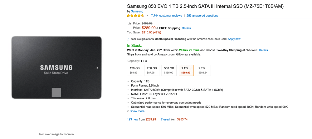 Samsung 850 EVO 1TB 2.5-inch Solid-State Drive-sale-02