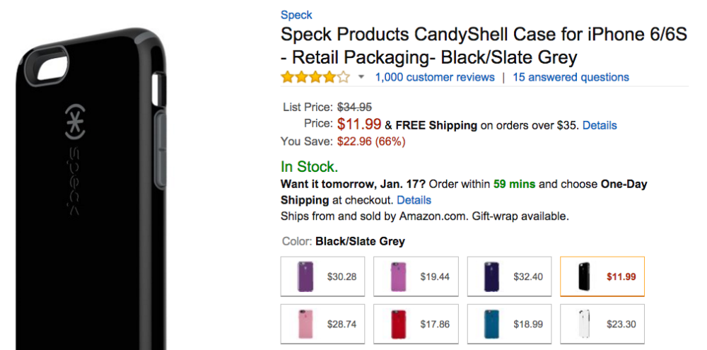 Speck Products CandyShell Case for iPhone Amazon