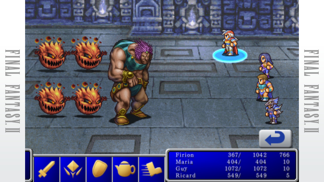  Final Fantasy II  on iOS Android available free inside the 
