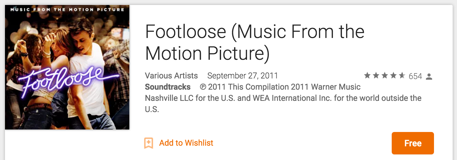 Score a free MP3 Download of the Footloose Soundtrack feat. Blake