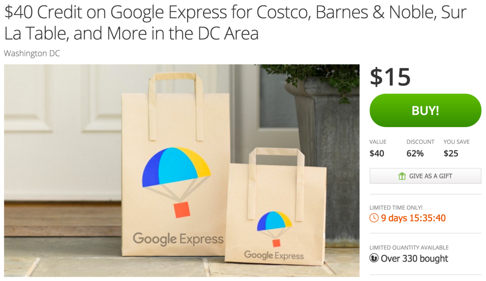 google-express-groupon-deal