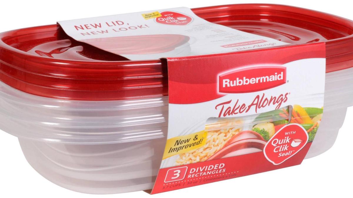 Rubbermaid 21 cups Clear/Red Food Storage Container 1 pk - Ace Hardware