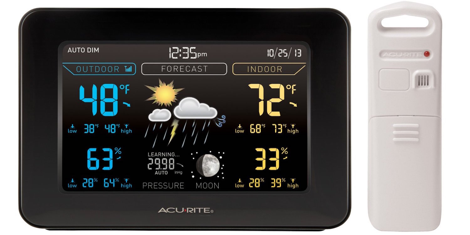 AcuRite Indoor/outdoor Color Weather Station w/Barometer/Forecast