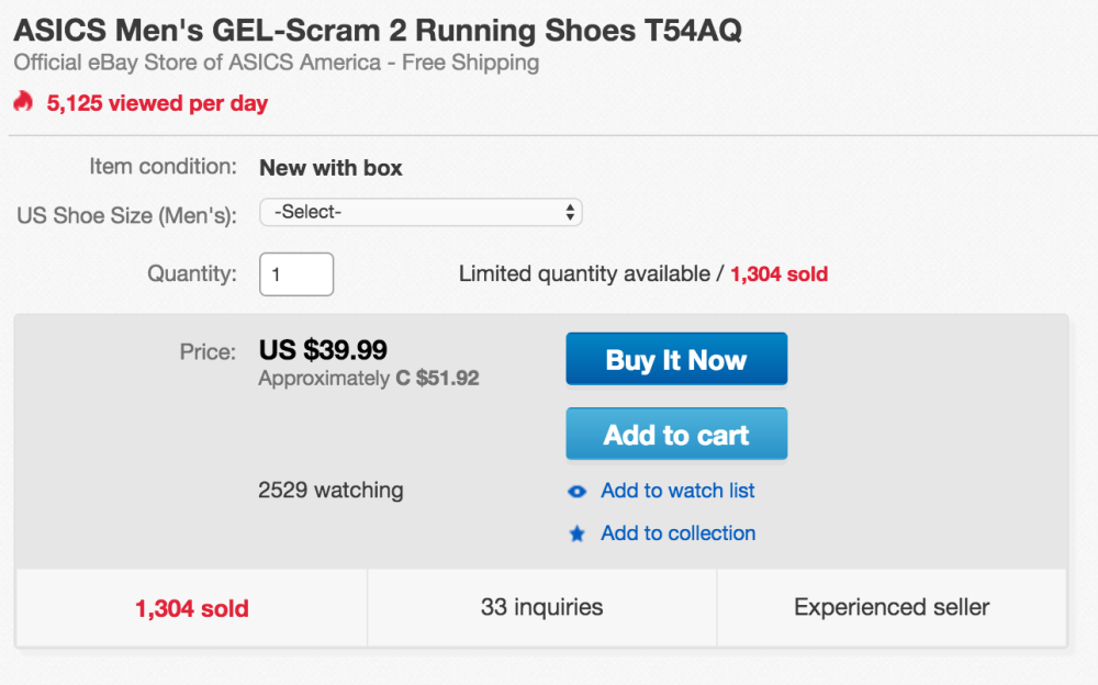 ASICS Men's GEL-Scram 2 Running Shoes (T54AQ)-2