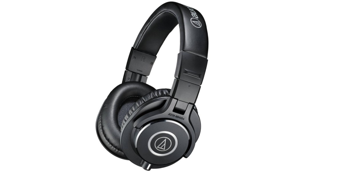 Audio-Technica ATH-M40x Professional Studio Monitor Headphones $65 ...