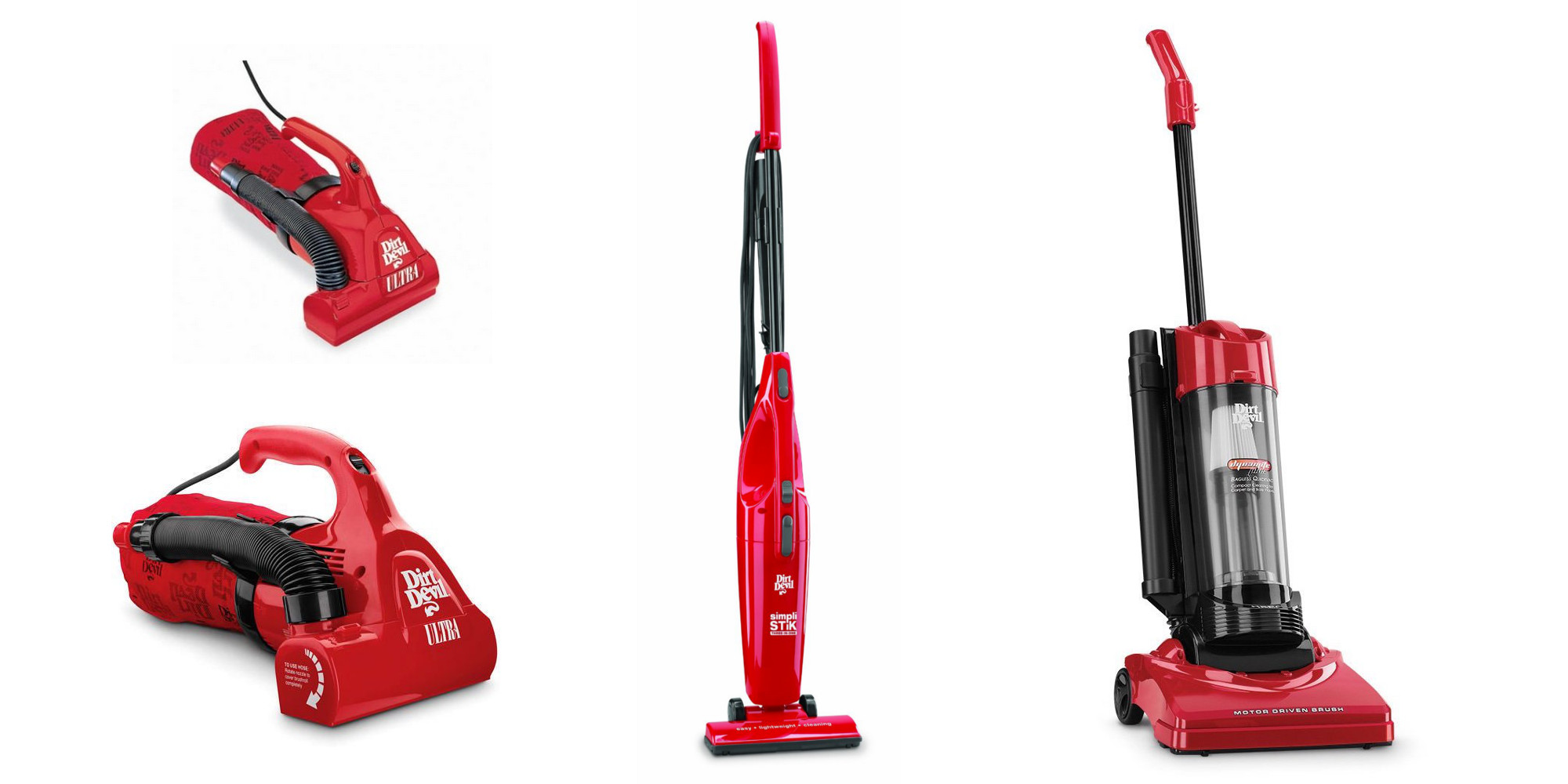 Dirt Devil Vacs up to 65 off from 14 Prime shipped Handheld 25