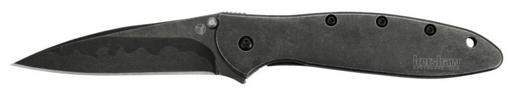 Kershaw Leek Knife with Composite Blackwash Blade-sale-01