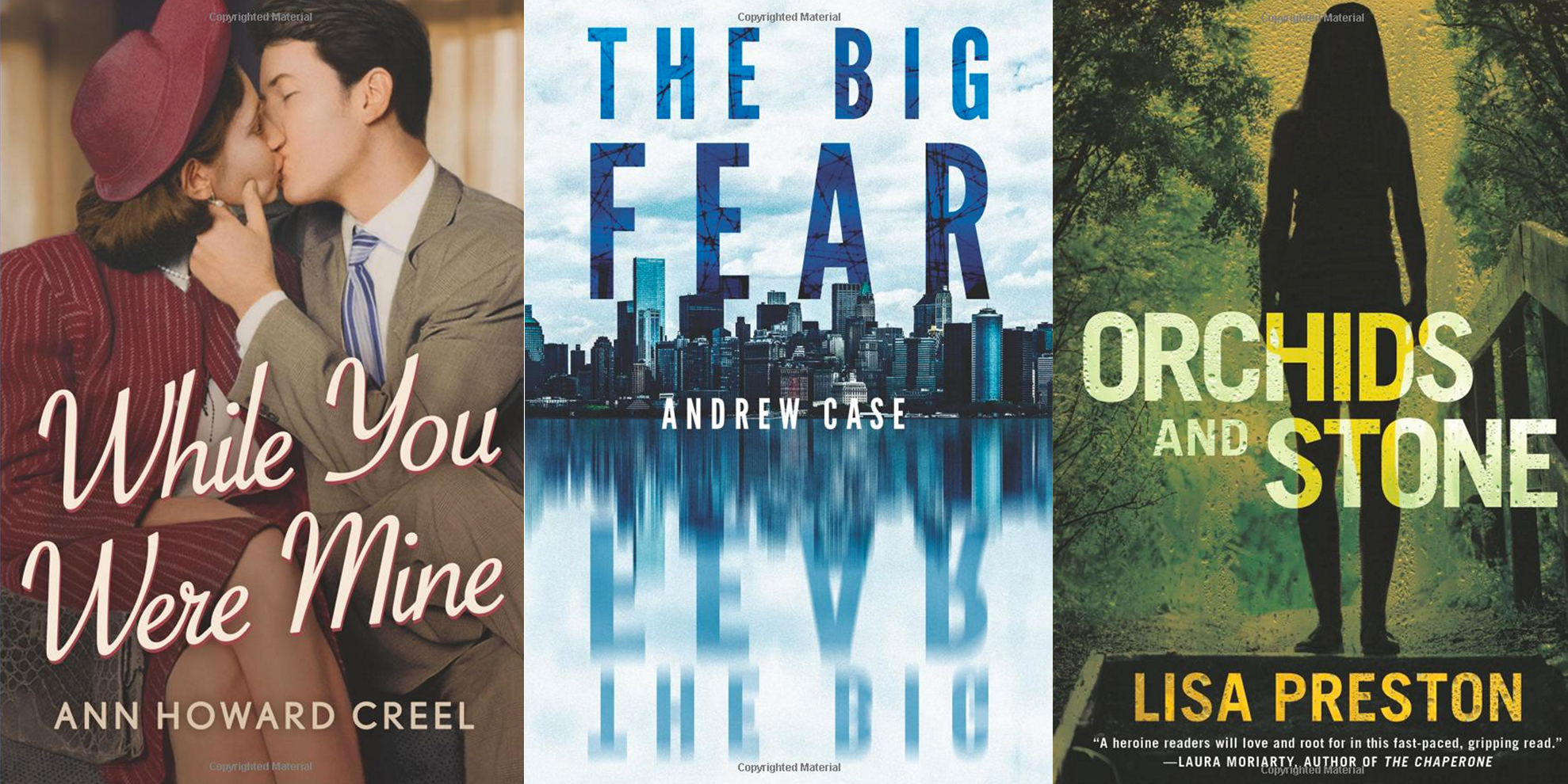 Kindle First eBook freebies for March The Big Fear, While You Were