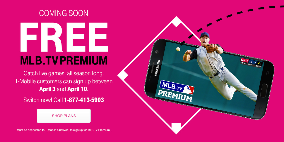 TMobile's latest offer delivers free MLB.TV Premium access to its