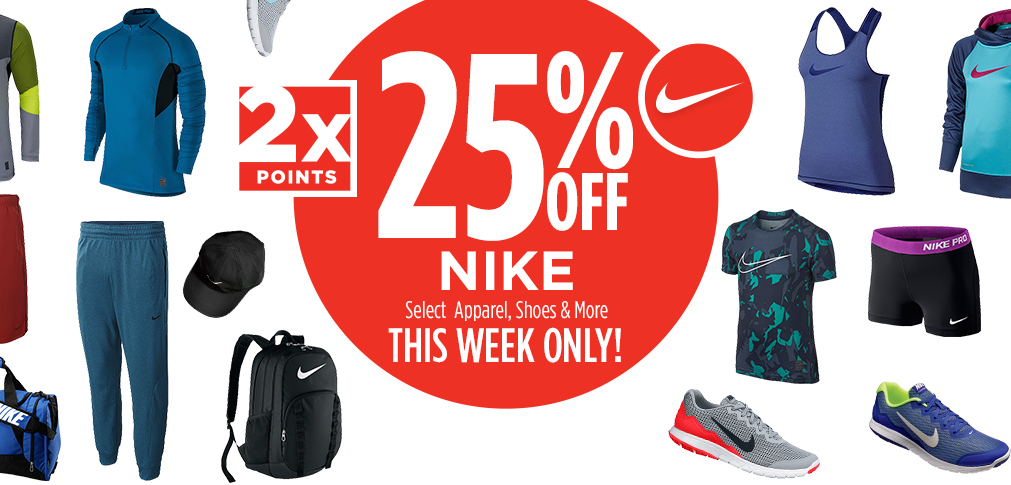 nike 25 off code uk