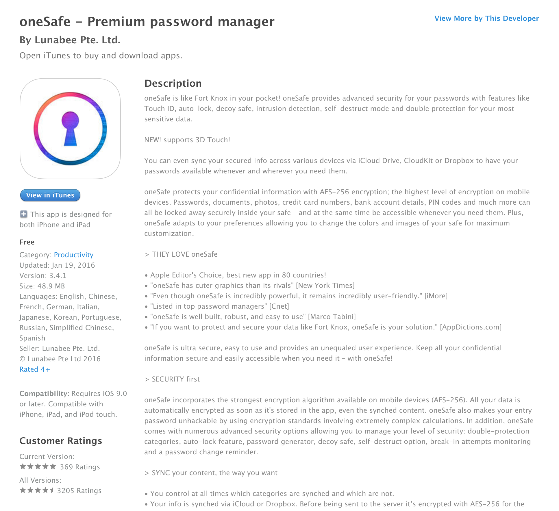 2016 best password manager