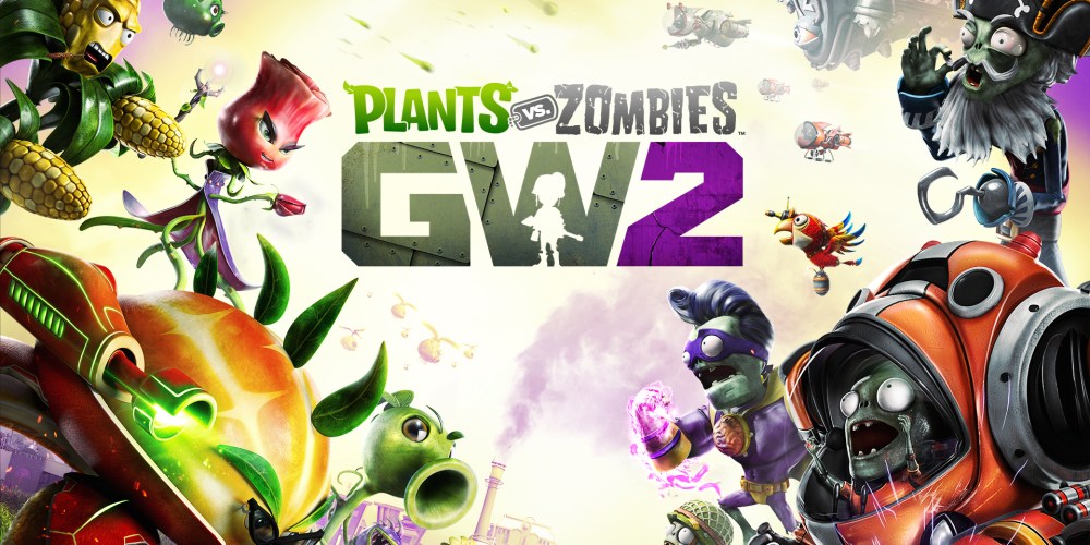 Plants vs Zombies: Garden Warfare Game Fabric Wall Scroll Poster