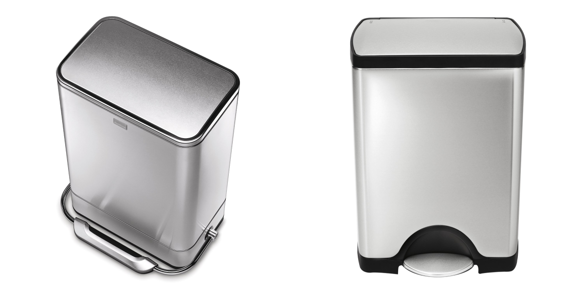 Score rare savings on several simplehuman trash cans and soap pumps