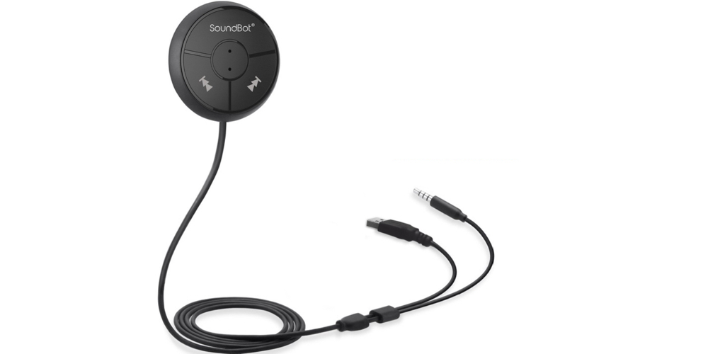 SoundBot SB360 Bluetooth 4.0 Car Kit Hands-Free Wireless Talking