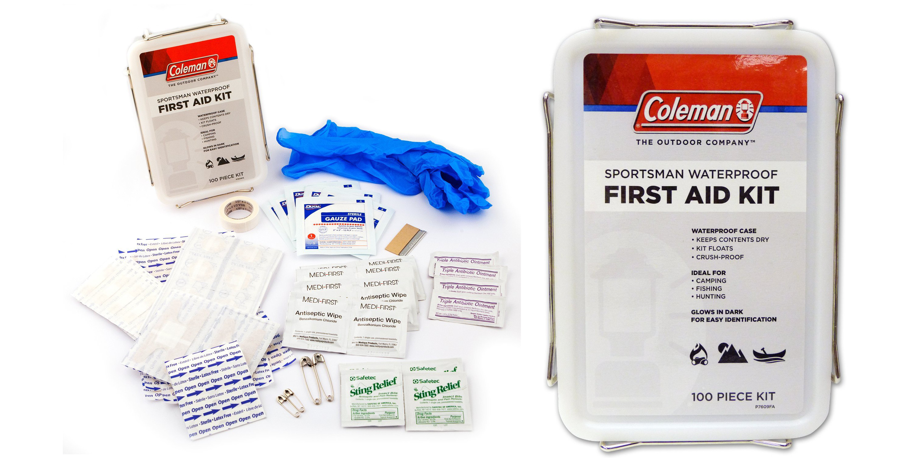 Sports/Fitness: Coleman 100-pc Waterproof First Aid Kit $11 (Orig. $18),  more