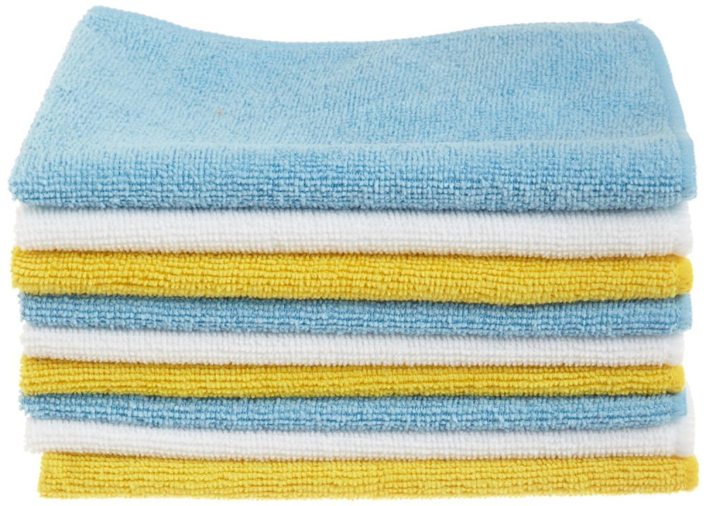 24-Pack AmazonBasics Microfiber Cleaning Cloth