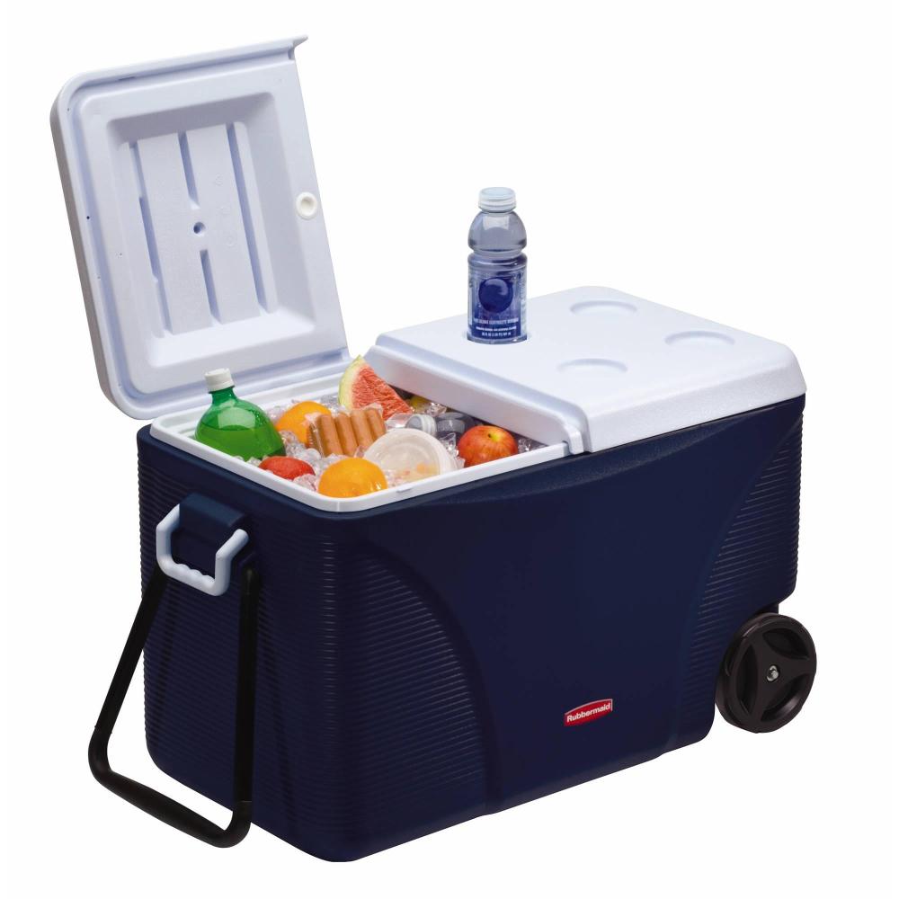 75-Quart Rubbermaid Extreme 5-Day Wheeled Ice Chest:Cooler (FG2C0902MODBL)
