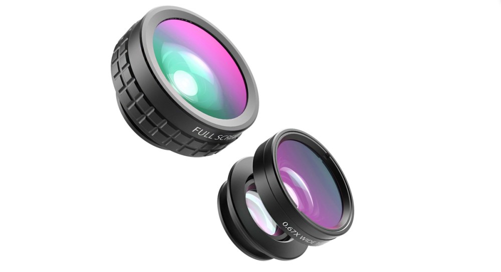 Aukey 3 in 1 Clip-on Camera Lens Kit